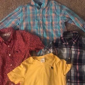 Big boys size 10/12. Tommy, gap & Abercrombie